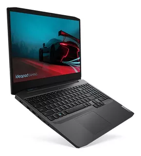 Notebook gamer Lenovo IdeaPad 15ARH05 onyx black 15.6", AMD Ryzen 5 4600H 8GB de RAM 1TB HDD 128GB SSD, NVIDIA GeForce GTX 1650 60 Hz 1920x1080px Windows 10 Home