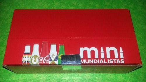 Mini Mundialistas Coca-cola Caja D 22 Cocacola Mundial Rusia