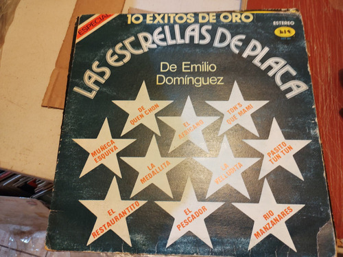 Emilio Domínguez 10 Éxitos Vinyl,lp,acetato Oferta1