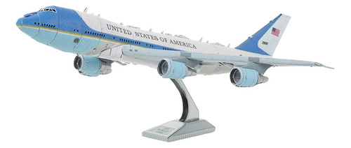 Kit De Modelado De Metal 3d De Avión Presidencial