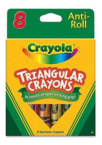 Crayola 8ct Triangular Crayons