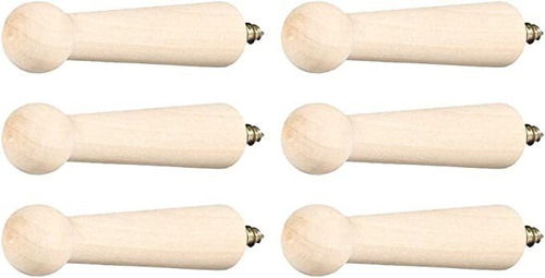 Uxl - Ganchos De Pared Para Colgar En La Pared, De Madera M.