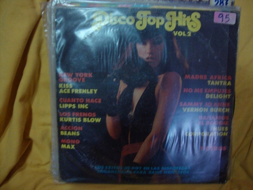 Vinilo Disco Top Hits Vol 2 Kiss Lipps Inc Kurtis Blow Cp1