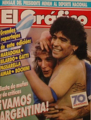 El Grafico 3640 Reportaje A Maradona