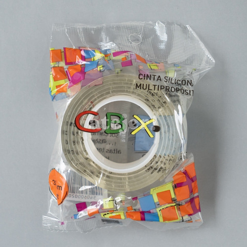 Imagen 2 de 5 de Cinta Silicona Adhesiva Multiuso De 30mm X 1 Metro
