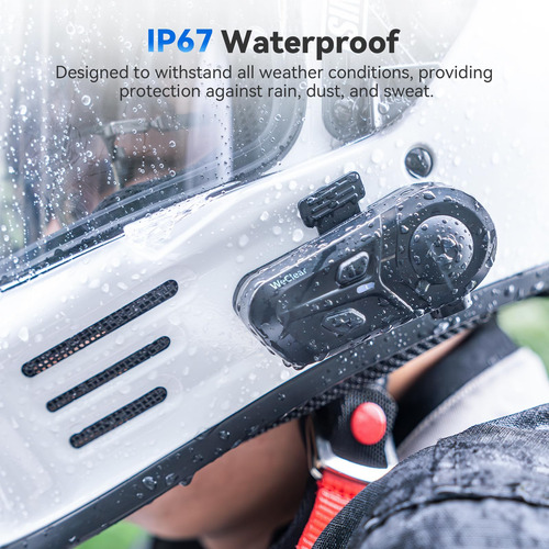 Auriculares Bluetooth L1 Para Motocicleta Ip67 V5.3 Mmg