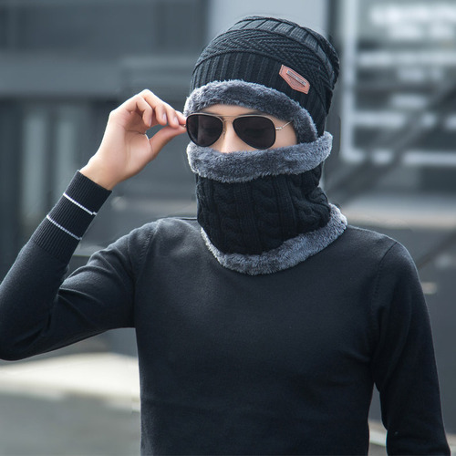 Gorro De Punto De Invierno Más Gorro De Lana Cálido De Lana