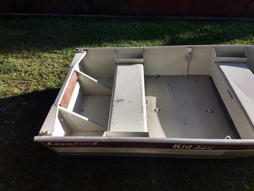 Barco Aluminio Leve Fort 3,50 Mts ( Usado P/motor Ate 15hp )