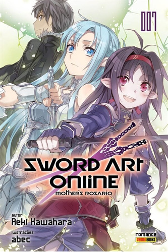 Sword Art Online - Romance - 07: Mother's Rosario, de Kawahara, Reki. Editora Panini Brasil LTDA, capa mole em português, 2021