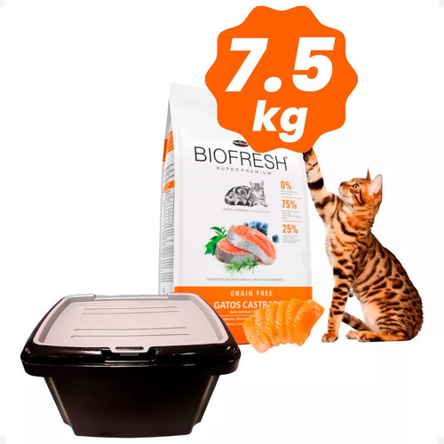 Biofresh Gato Adulto Castrado 7.5kg + Regalo A Elección Otec