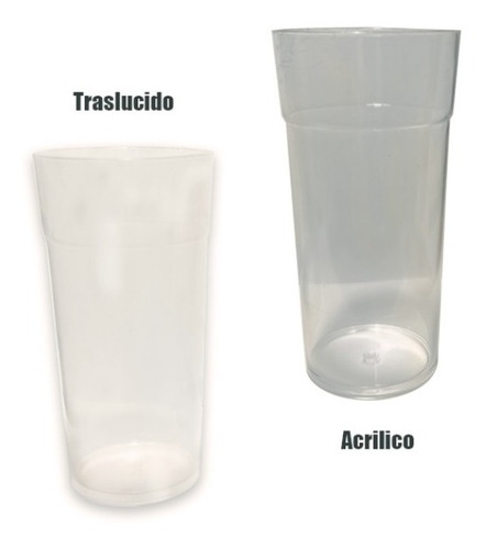 Imagen 2 de 7 de Vaso Para Boliche / Evento 400 Ml X 100 Unid Reutilizables