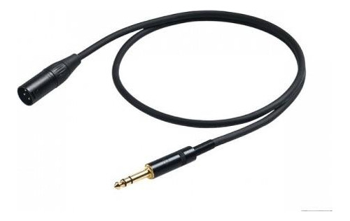 Proel Cable Patcheo Balanceado 1 Mt Canon Plug Musicapilar