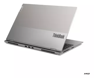 Notebook Lenovo ThinkBook G3 ARH mineral gray 16", AMD Ryzen 7 6800H 16GB de RAM 512GB SSD, NVIDIA GeForce RTX 3060 165 Hz 2560x1600px Windows 11 Pro