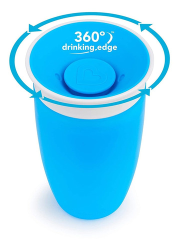 Sippy Munchkin Milagro 360, Verde / Azul, 10 Oz, 2 Count