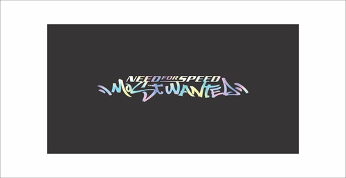Need For Speed Tornasol Sticker Calcomania Parabrisas Auto