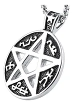 Comprar Hzman-collar Con Colgante De Acero Inoxidable, Símbolo De De