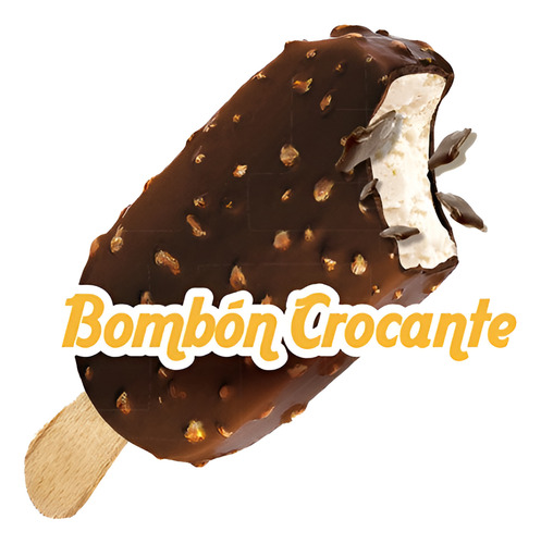 Palito Bombon Crocante Helado X24 Unidades Fabrica Por Mayor
