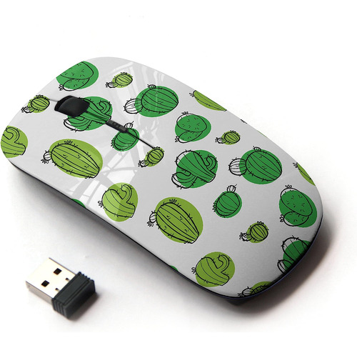 Ratón Koolmouse, Diseno Cactus/inalambrico Optico 2.4 G