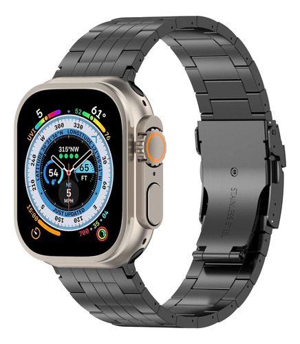 Correa De Titanio De Negocios Para Apple Watch S9 Ultra 2  P