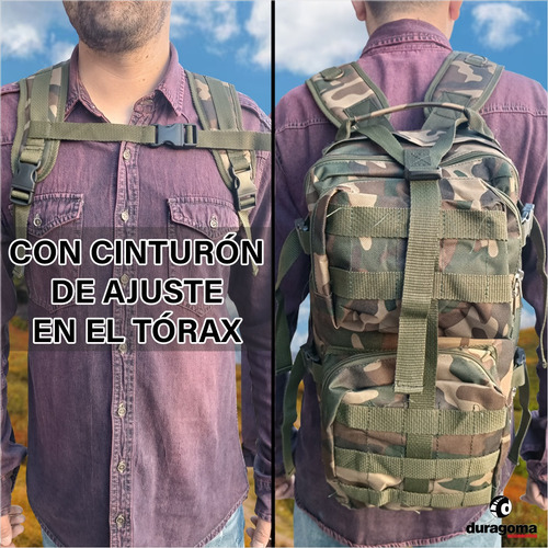 Mochila Tactica Trekking Camping Crossfit Militar 30lts