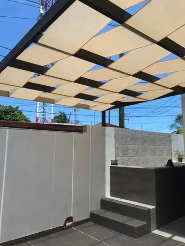Malla Sombra Pergola 40cm X 9.20m (2p)+1.14 Mts X 9.20m (3p)