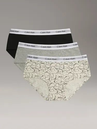 Pack 3 Calzon Para Niña Multicolor Calvin Klein