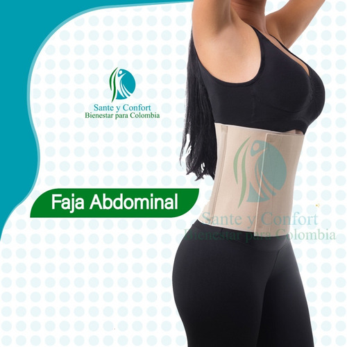 Faja Postoperatorio Abdominal Postparto Cinturilla 9 O 23cm