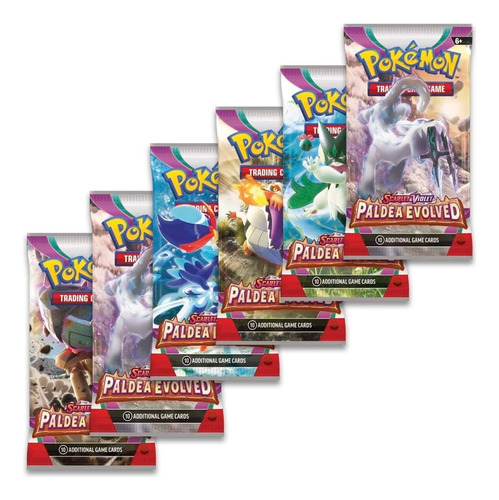 Cartas Pokemon Tcg S & V Paldea Envolved Sobres Boost