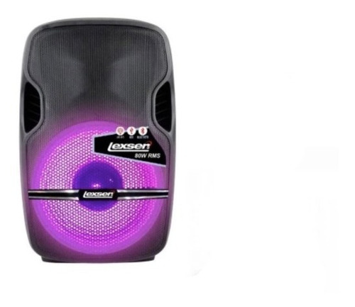 Caja Acustica Kit Lexsen Tiny 80w Mic Y Soporte