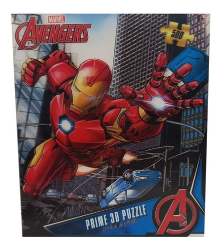 Puzzle Rompecabeza Iron Man Avengers 500 Piezas