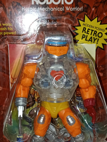 Masters Of The Universe Origins Roboto Mini Comic Wave 12 (Usado)