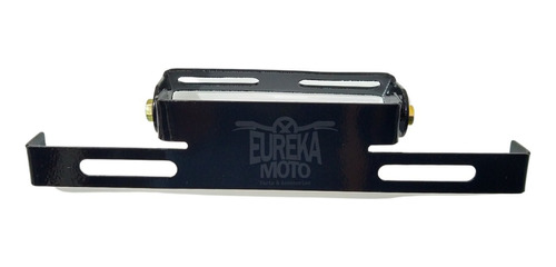 Porta Placa Abatible Para Moto Con Soportes De Direccionales