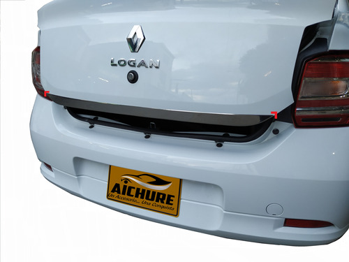 Accesorio Cromado De Baúl Renault Logan 2016 - 2023