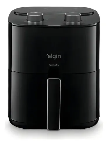 Fritadeira Elétrica Air  Fry Elgin 3,5 Litros Preto 220v