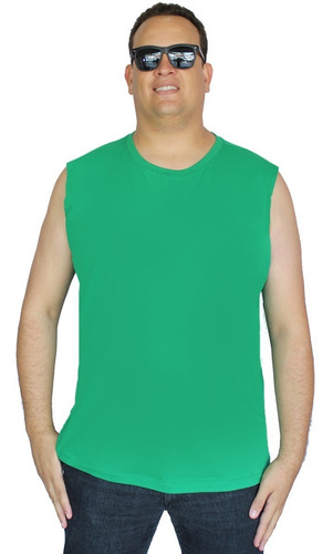 Imagem 4 de 5 de Camiseta Regata Machão Plus Size Masculina Extra Big Grande