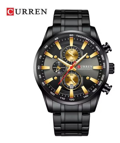 Chevvy Reloj Hombre Curren 8351 Acero Inoxidable Resistente