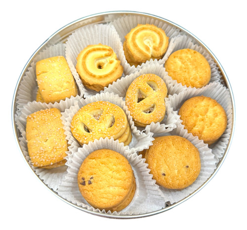 Lata Biscoito Importado Butter Cookies Danish 454g Danesita