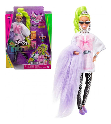 Barbie Extra Doll 11 Accesorios Hdj44