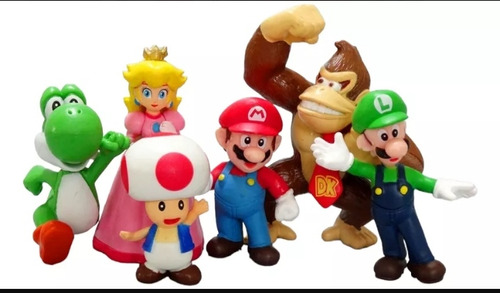 Figuras De Mario Bros De 5cm