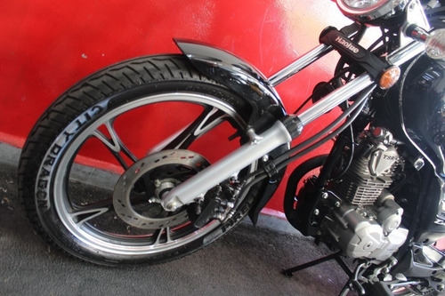 Imagem 10 de 11 de Haojue Chopper Road 150 2020 Preta Preto