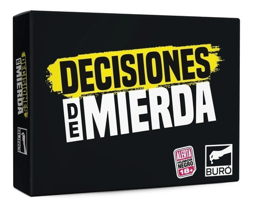 Juego Cartas Decisiones De Mierda Bureau Buro Fiesta Previa