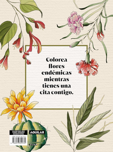 Flores Para Relajarse Flores Iberoamericanas Para Colorear