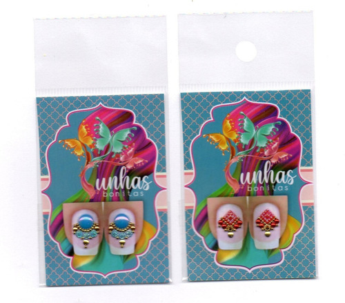 50 Joias De Unhas 25 Pares Artesanais