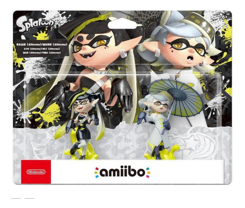 Set Amiibo Callie Marie (alterna) Americano Splatoon 3