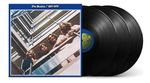 Vinilo The Beatles 1967-1970 Blue Album 3 Lp  Edic. 2023