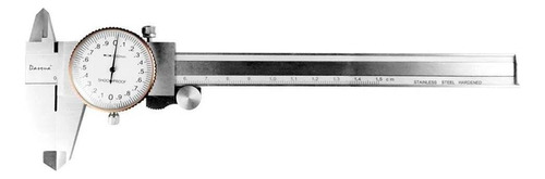 Paquímetro Universal Analógico Mecanismo Antichoque 0-300mm