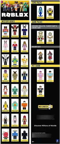 Roblox Pack Com 6 Figuras Pet Show - Sunny 2214 - Pirlimpimpim Brinquedos