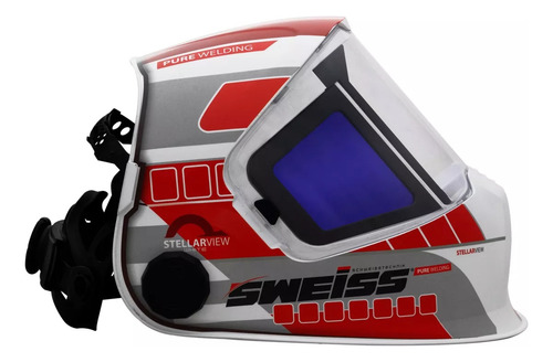 Careta Electronica Vision Panoramica Color Sweiss 5 Sensores