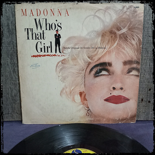 Madonna - Who's That Girl Soundtrack - Ed Arg 1987 Vinilo Lp