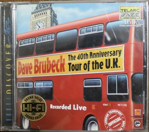 Cd Dave Brubeck The 40th Anniversary Tour Of The U.k. Import